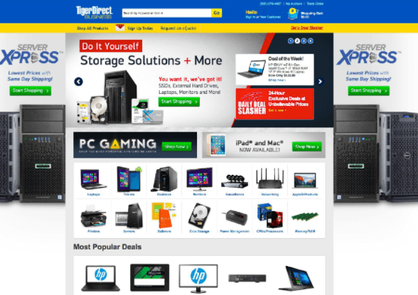 Complexe website is te druk