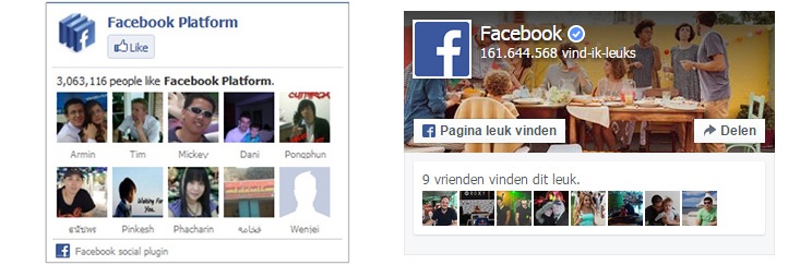facebook-like-box naar facebook page plugin